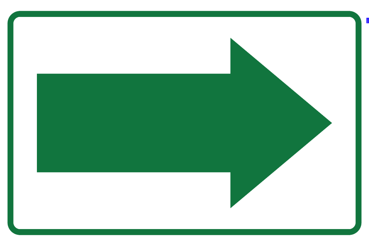 Free Arrow Sign Template To Edit Online
