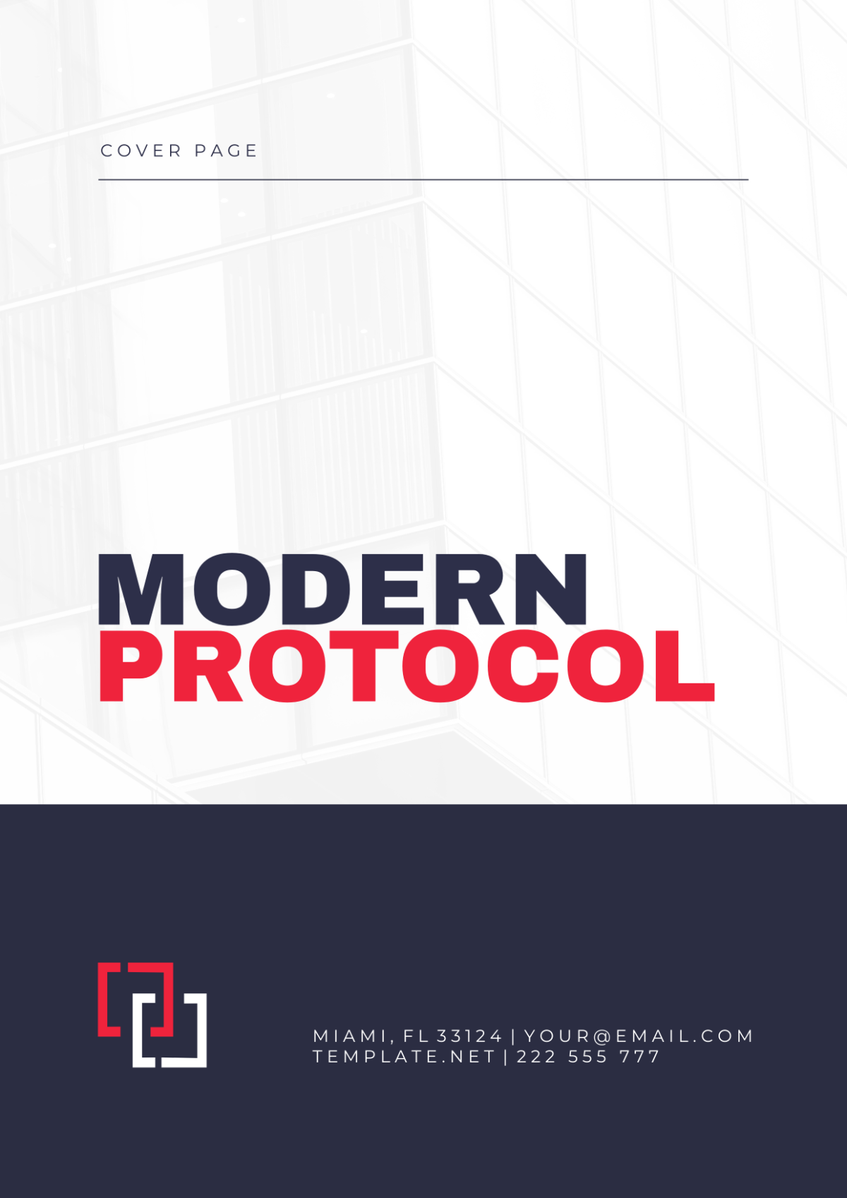 Modern Protocol Cover Page