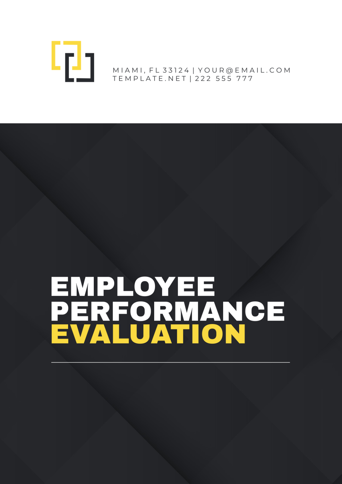Modern Evaluation Cover Page