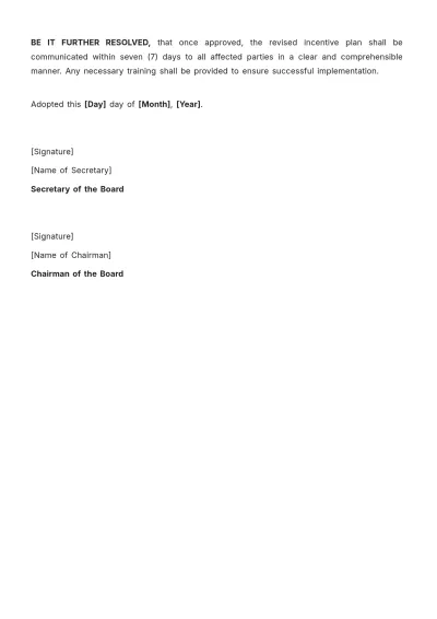 Free Sales Resolution to Address Incentive Plan Feedback Template to Edit Online