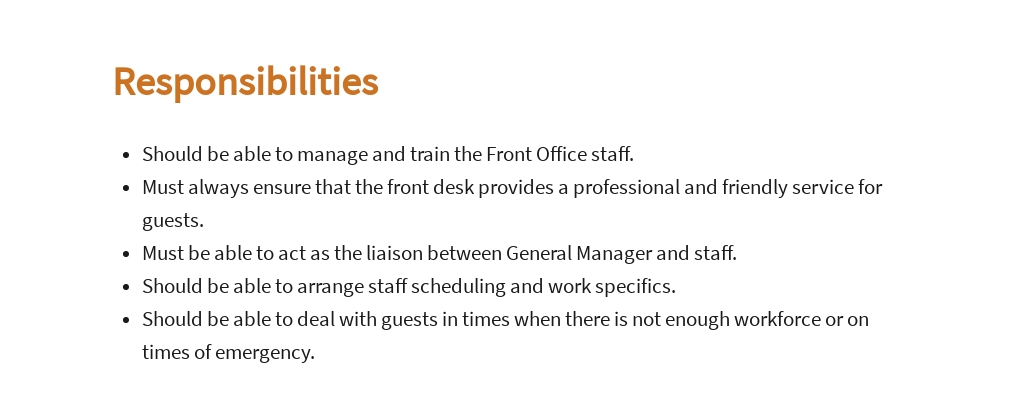 Free Hotel Front Office Manager Job Ad/Description Template 3.jpe