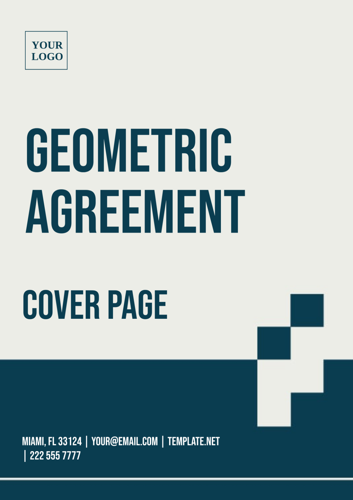 Geometric Agreement Cover Page