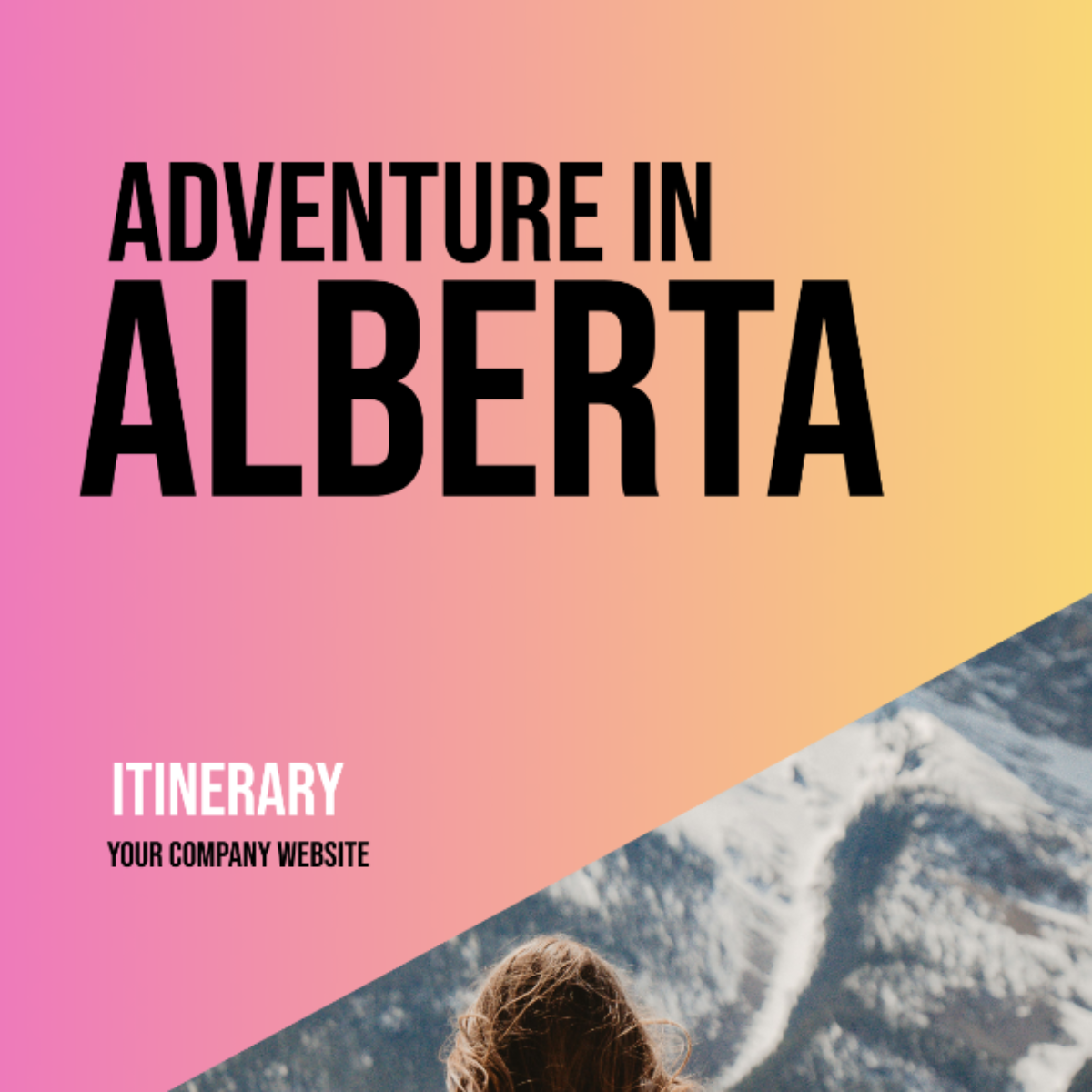 Alberta Itinerary Template - Edit Online & Download