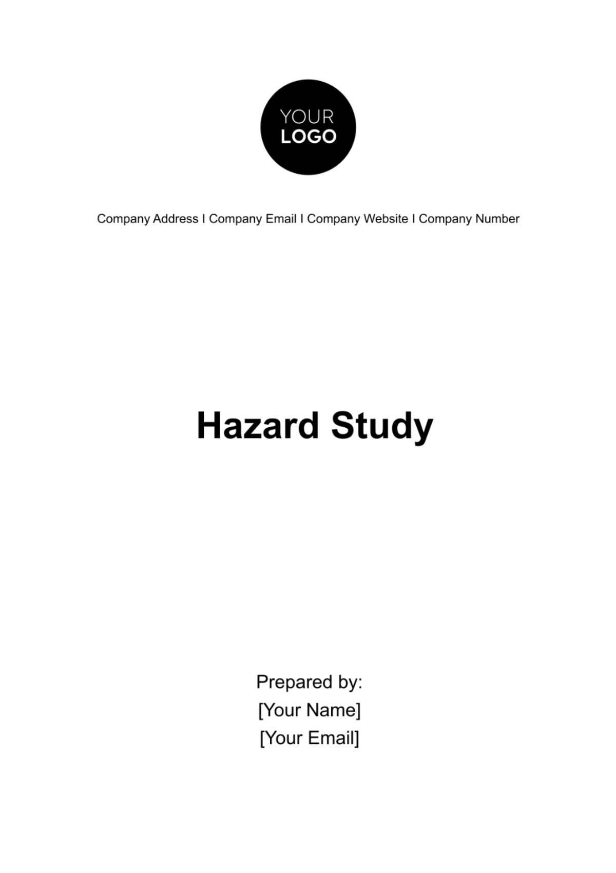 Hazard Study Template - Edit Online & Download