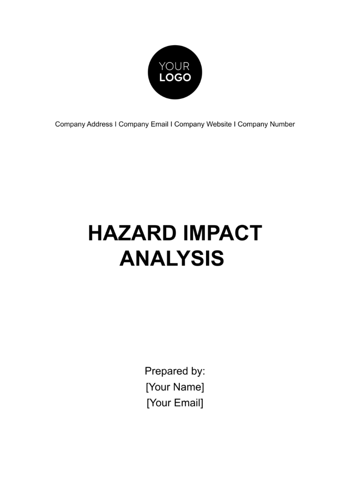 Hazard Impact Analysis Template