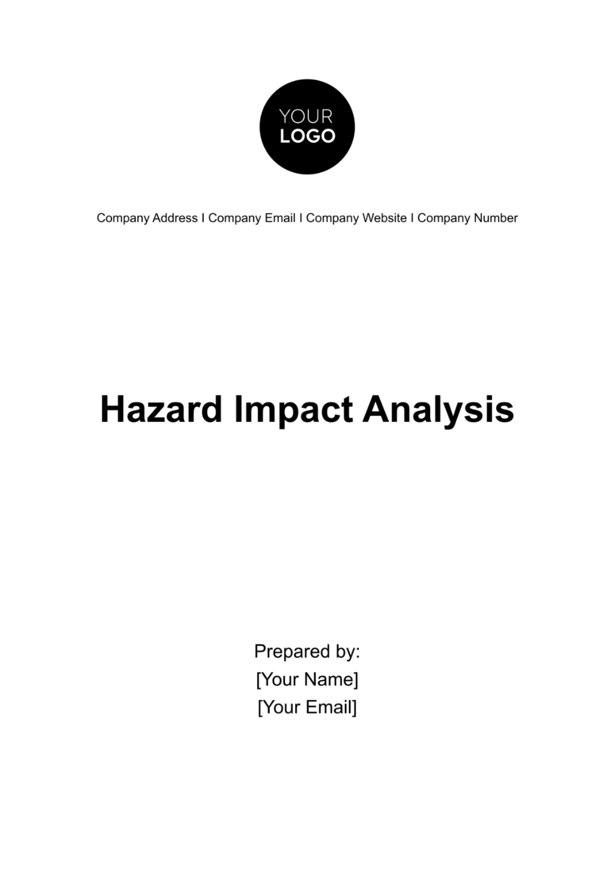 Hazard Impact Analysis Template - Edit Online & Download