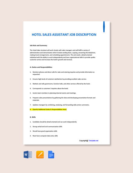 free-hotel-sales-assistant-job-ad-and-description-template-google