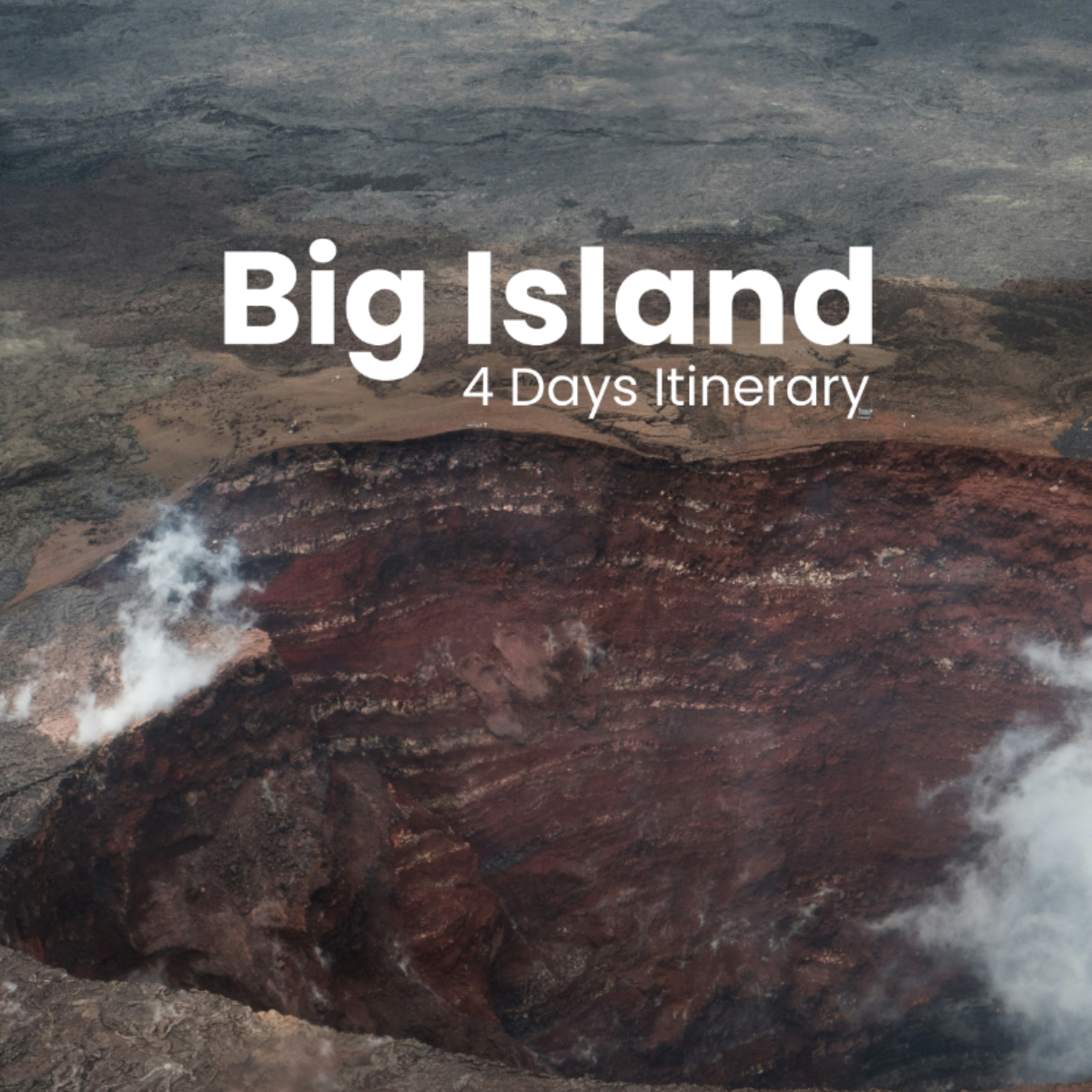 4 Day Big Island Itinerary Template - Edit Online & Download