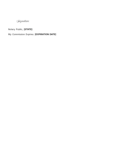 Free Affidavit For Immigration Template to Edit Online