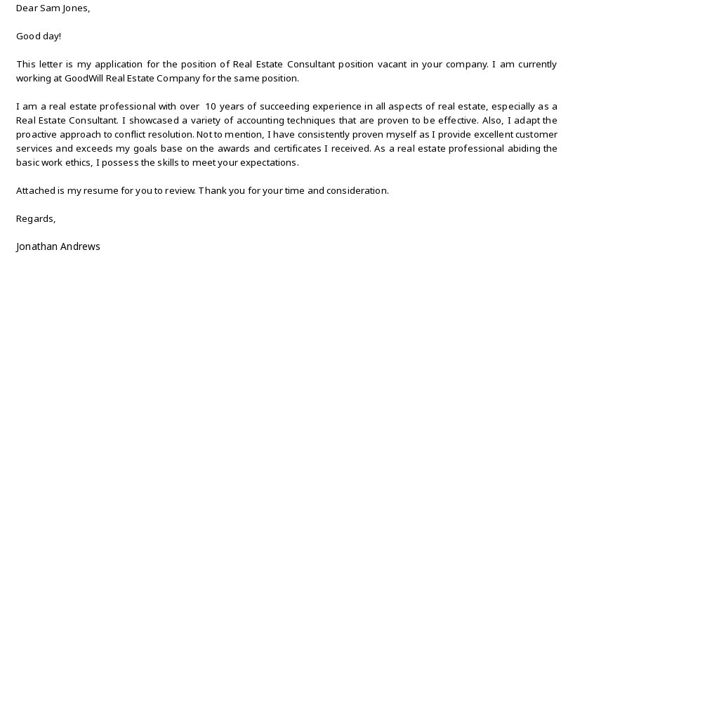 Real Estate Consultant Cover Letter Template.jpe