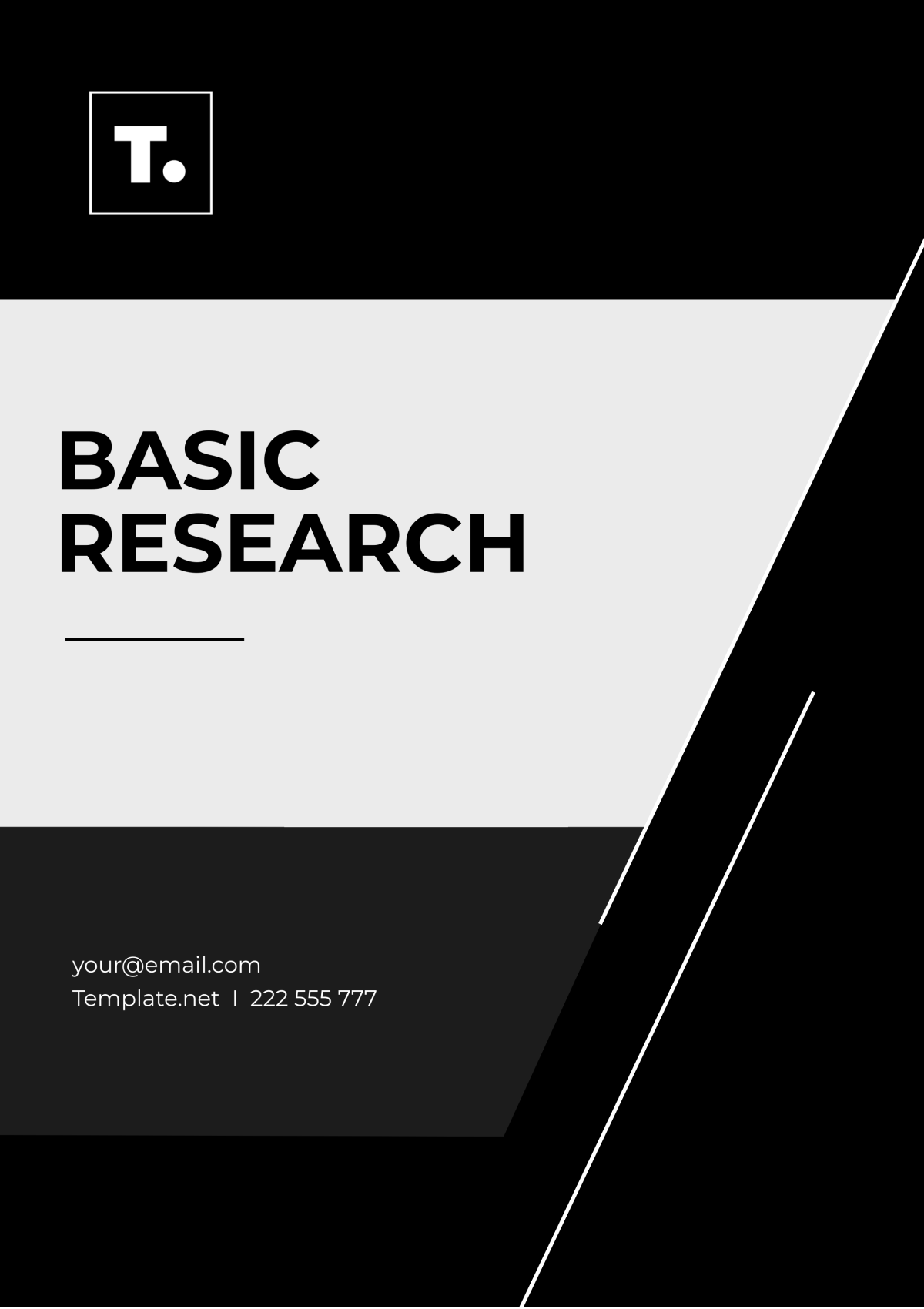 Free Basic Research Template