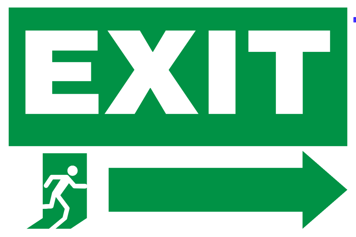 Free Exit Sign