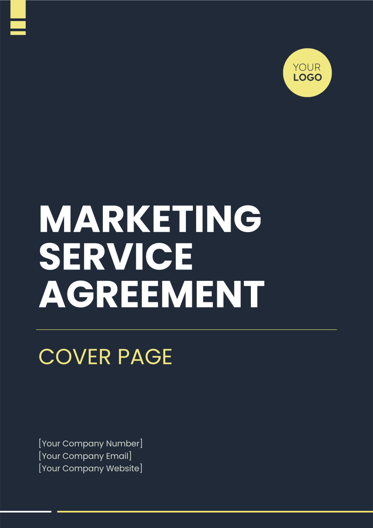 Marketing Service Agreement