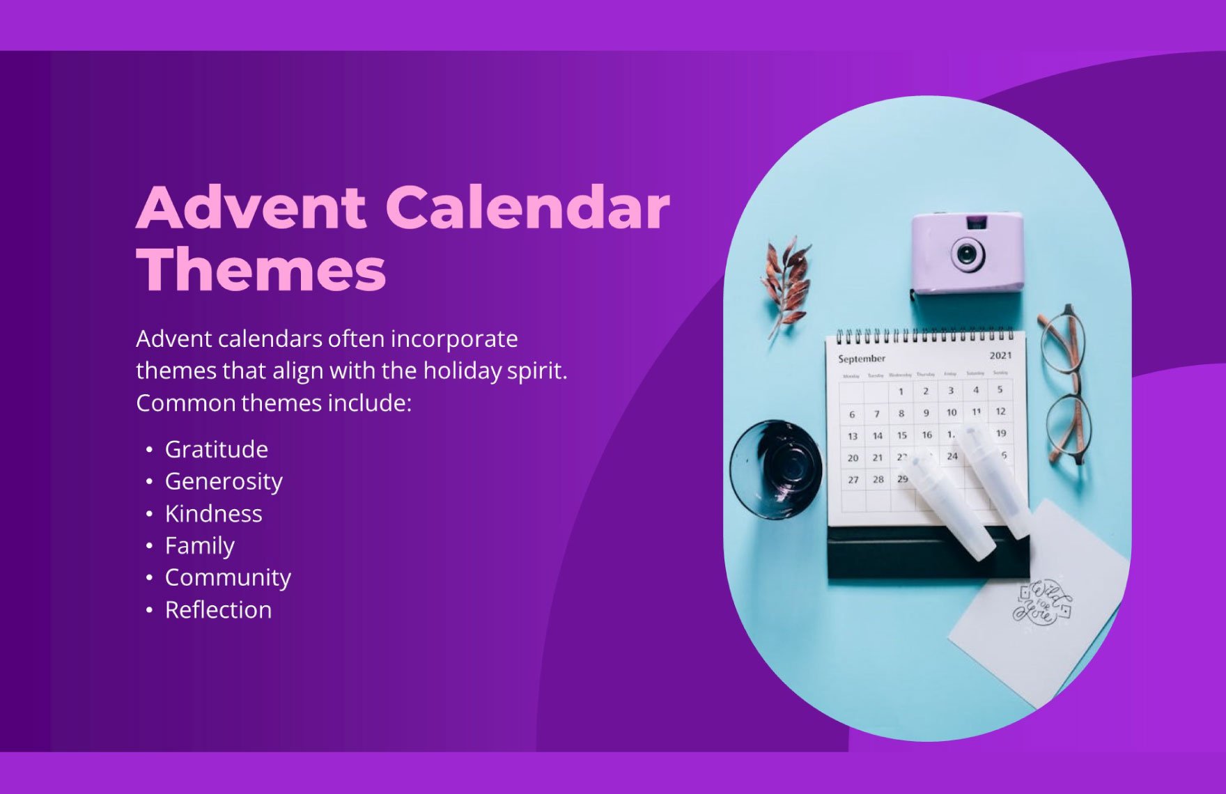 Advent Calendar Template