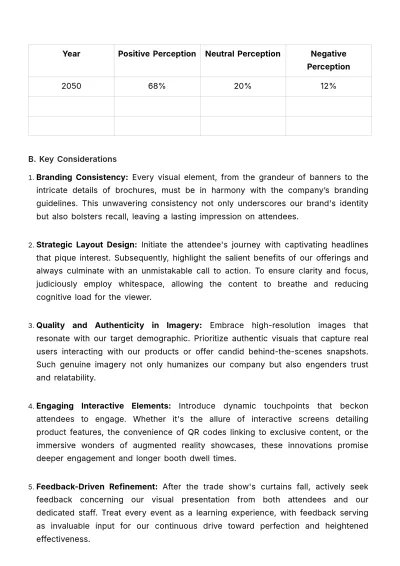 Free Sales Training Manual for Engaging Trade Show Attendees Template to Edit Online
