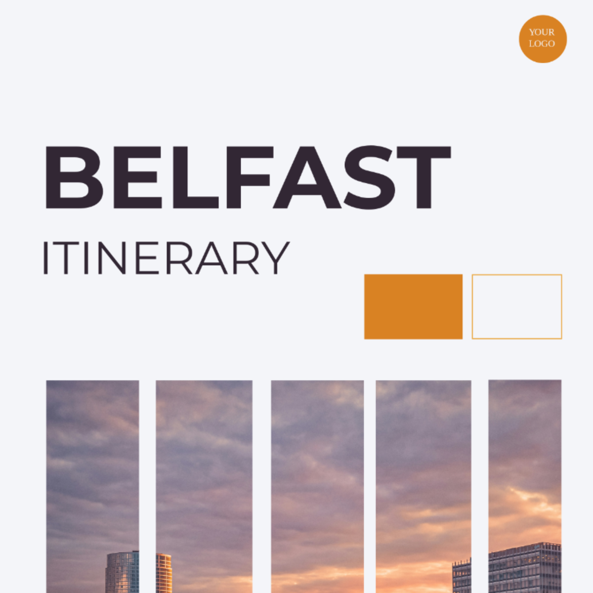 Belfast Itinerary Template - Edit Online & Download