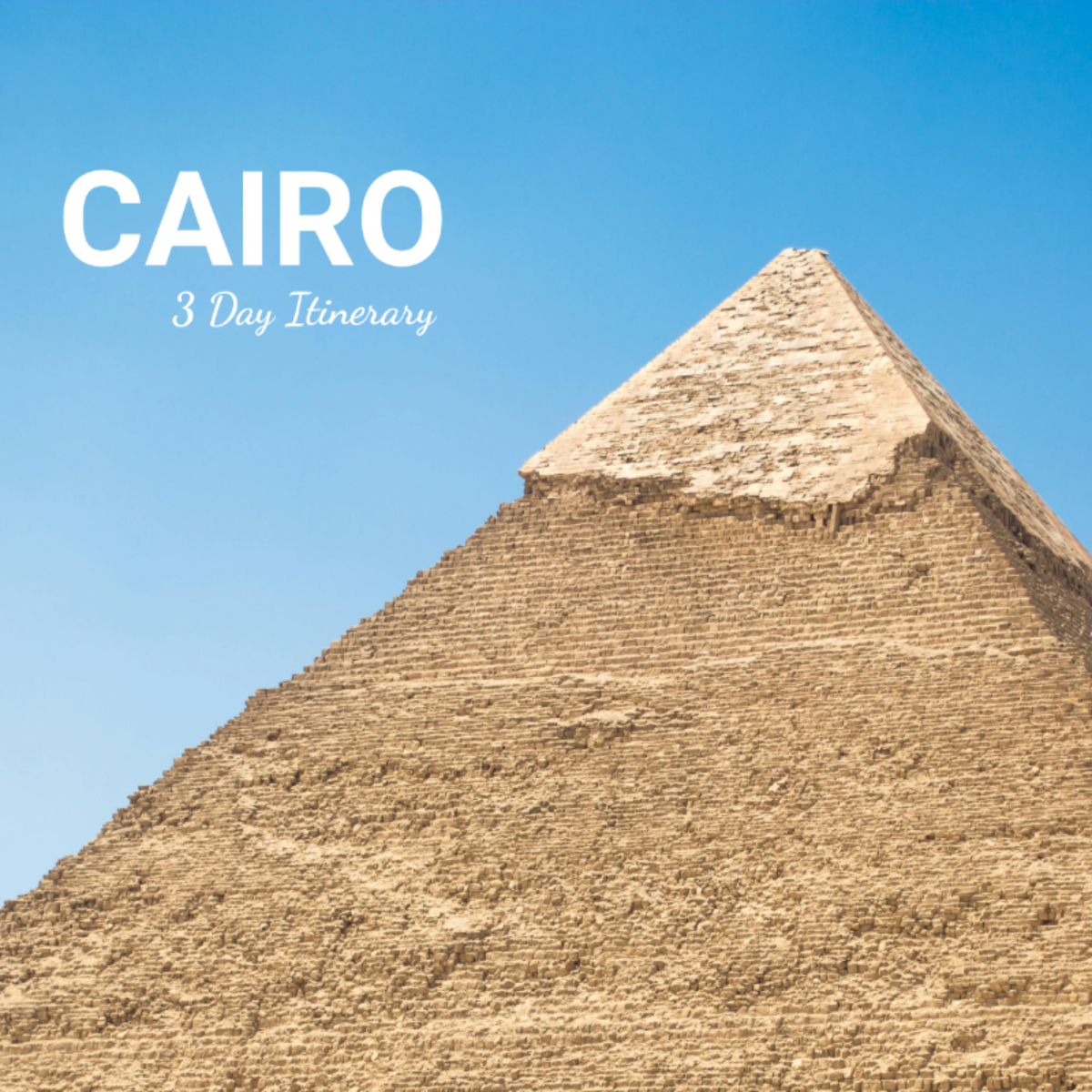 3 Day Cairo Itinerary Template - Edit Online & Download