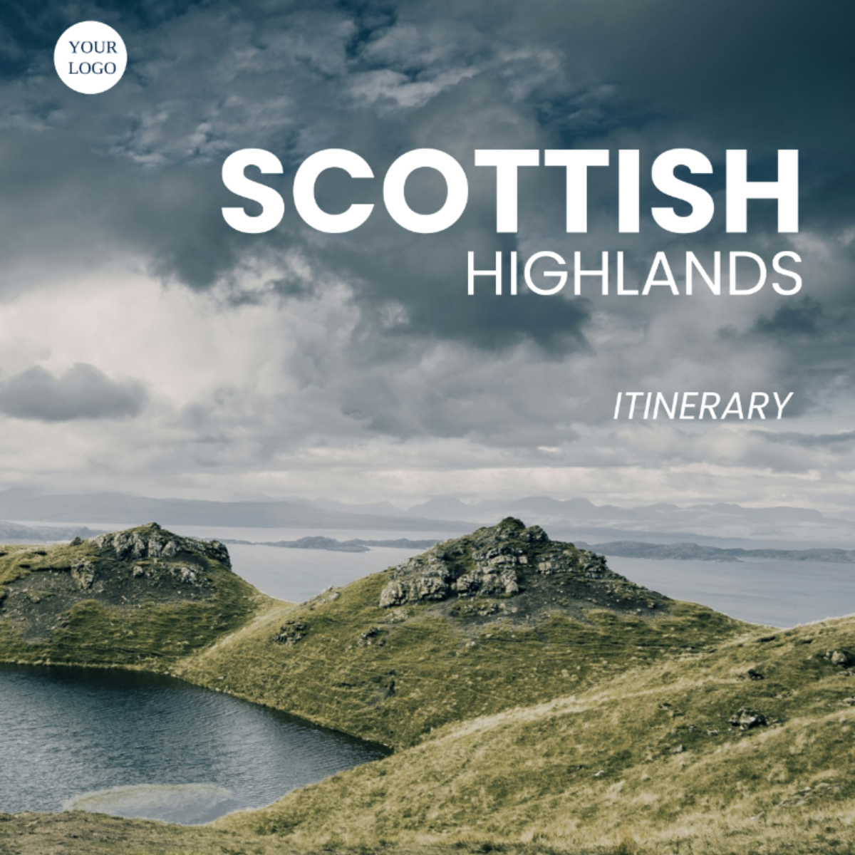 Scottish Highlands Itinerary Template - Edit Online & Download