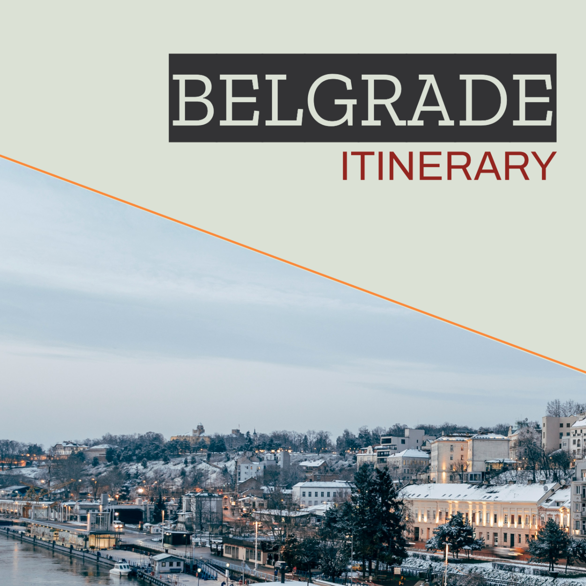 Belgrade Itinerary Template - Edit Online & Download