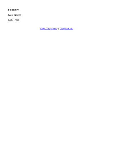 Free Sales Notice of Change in Event Schedule Template to Edit Online