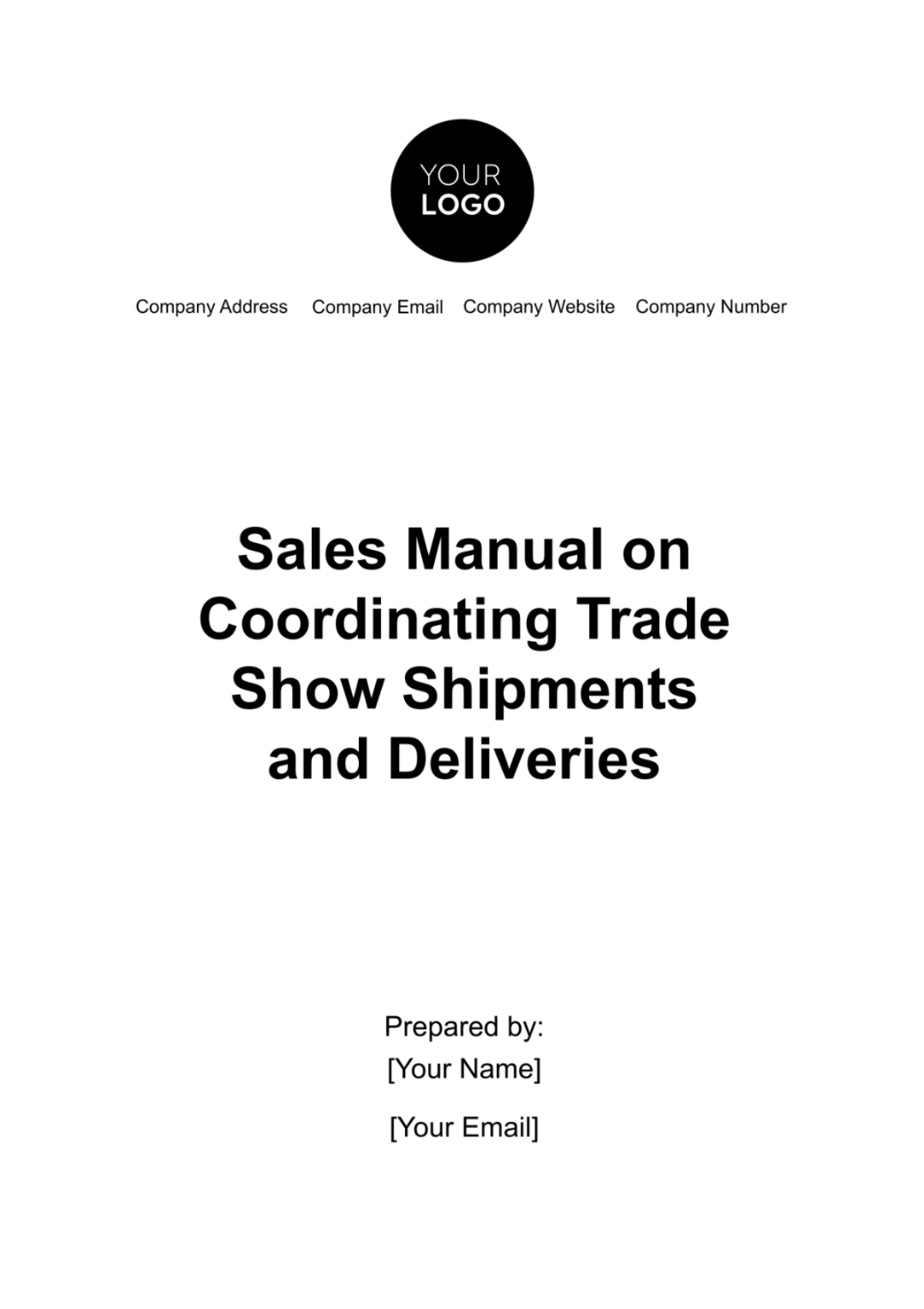 Free Sales Manual on Coordinating Trade Show Shipments and Deliveries ...