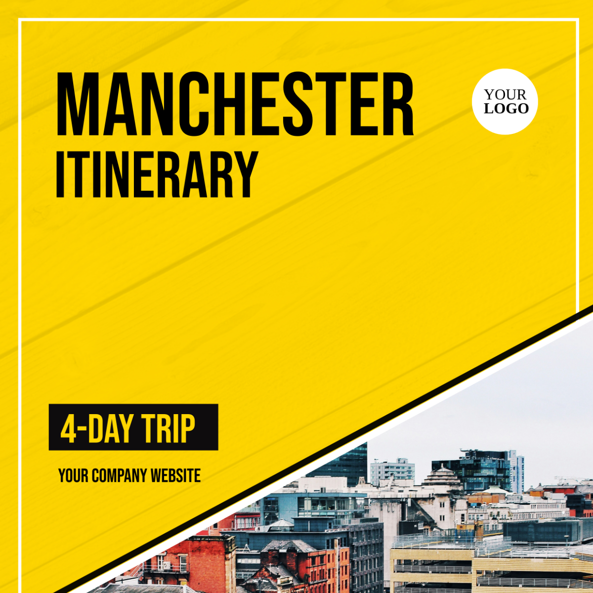 Manchester Itinerary Template - Edit Online & Download