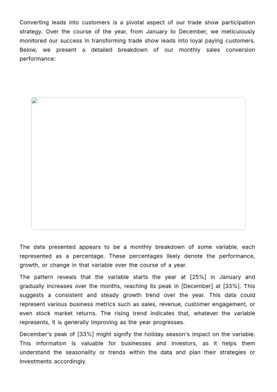 Free Sales Year-End Analysis of Trade Show Participation and Results Template to Edit Online