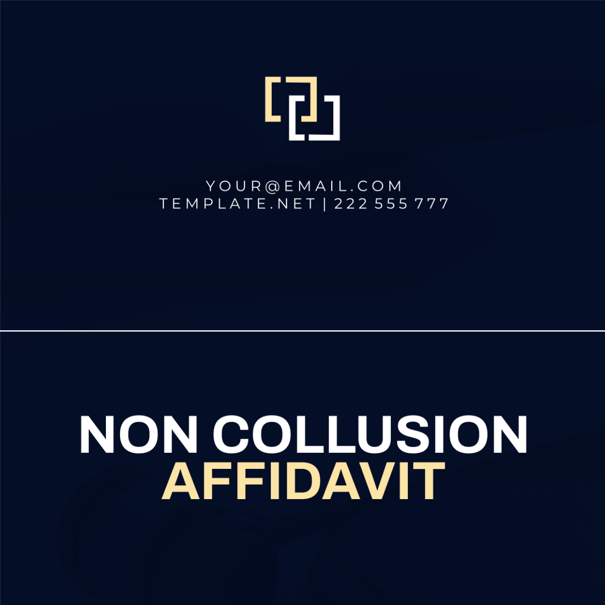 Free Non Collusion Affidavit Template To Edit Online