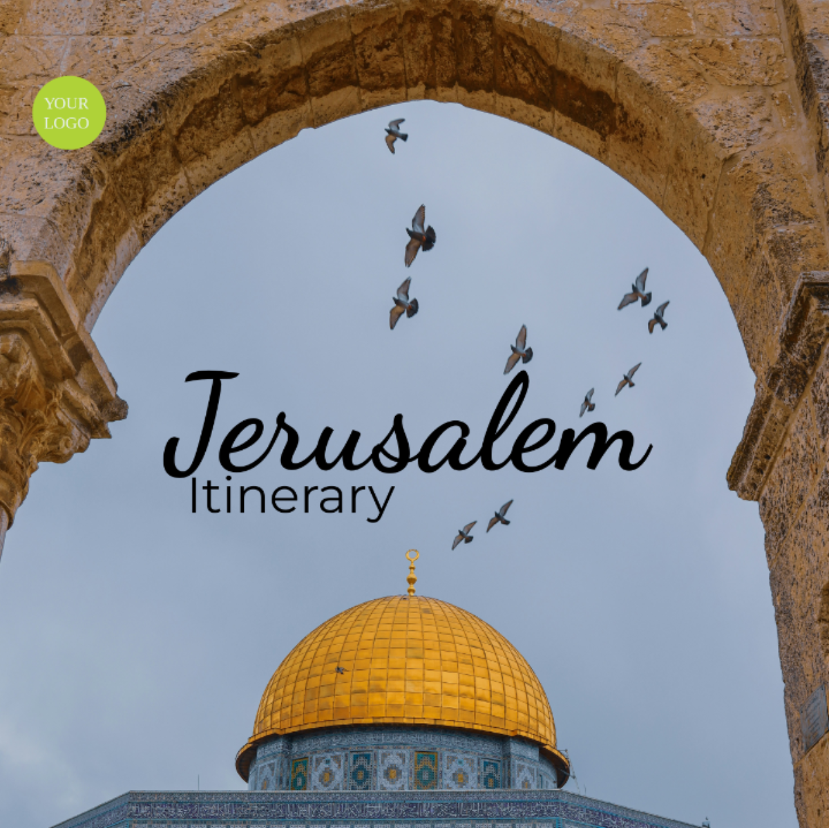 Jerusalem Itinerary Template - Edit Online & Download