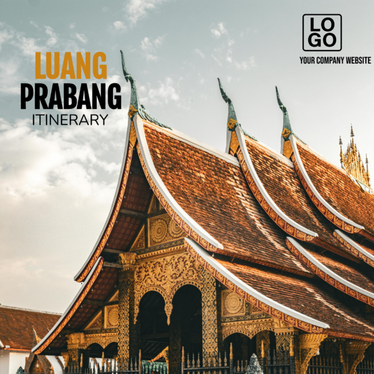 Luang Prabang Itinerary Template - Edit Online & Download