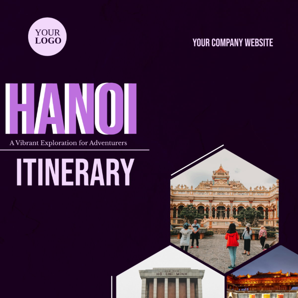 3 Day Hanoi Itinerary Template - Edit Online & Download