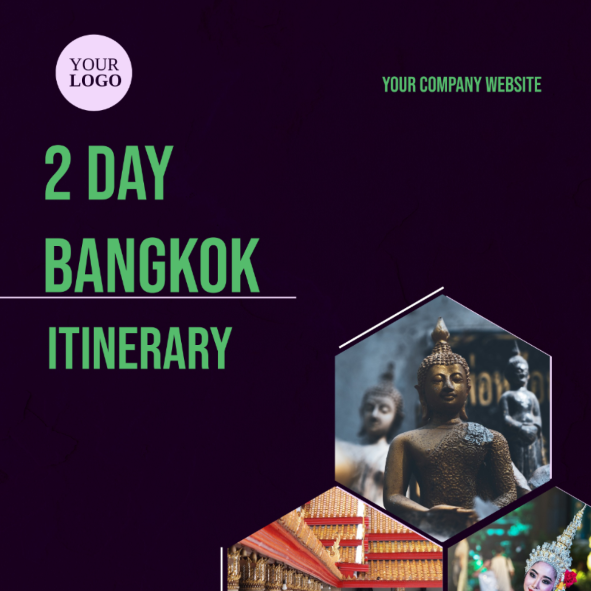 2 Day Bangkok Itinerary - Edit Online & Download