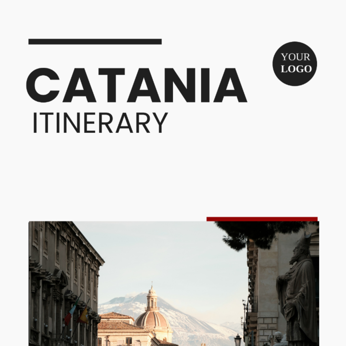 Catania Itinerary Template - Edit Online & Download