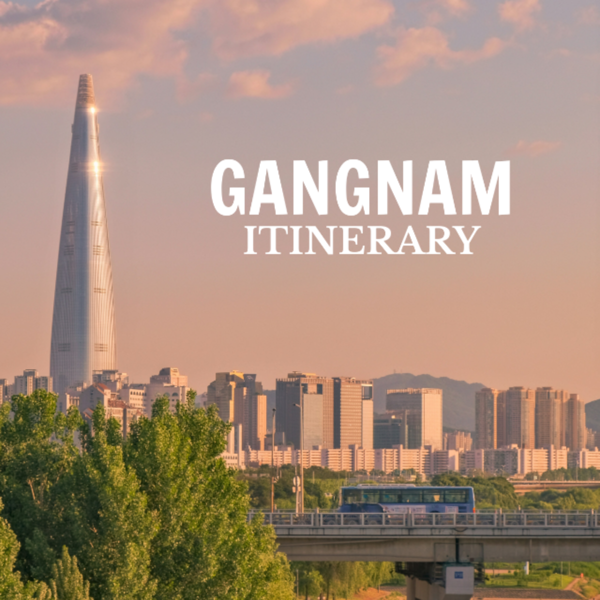 Gangnam Itinerary Template - Edit Online & Download