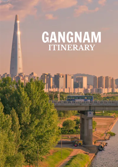 Free Gangnam Itinerary Template to Edit Online