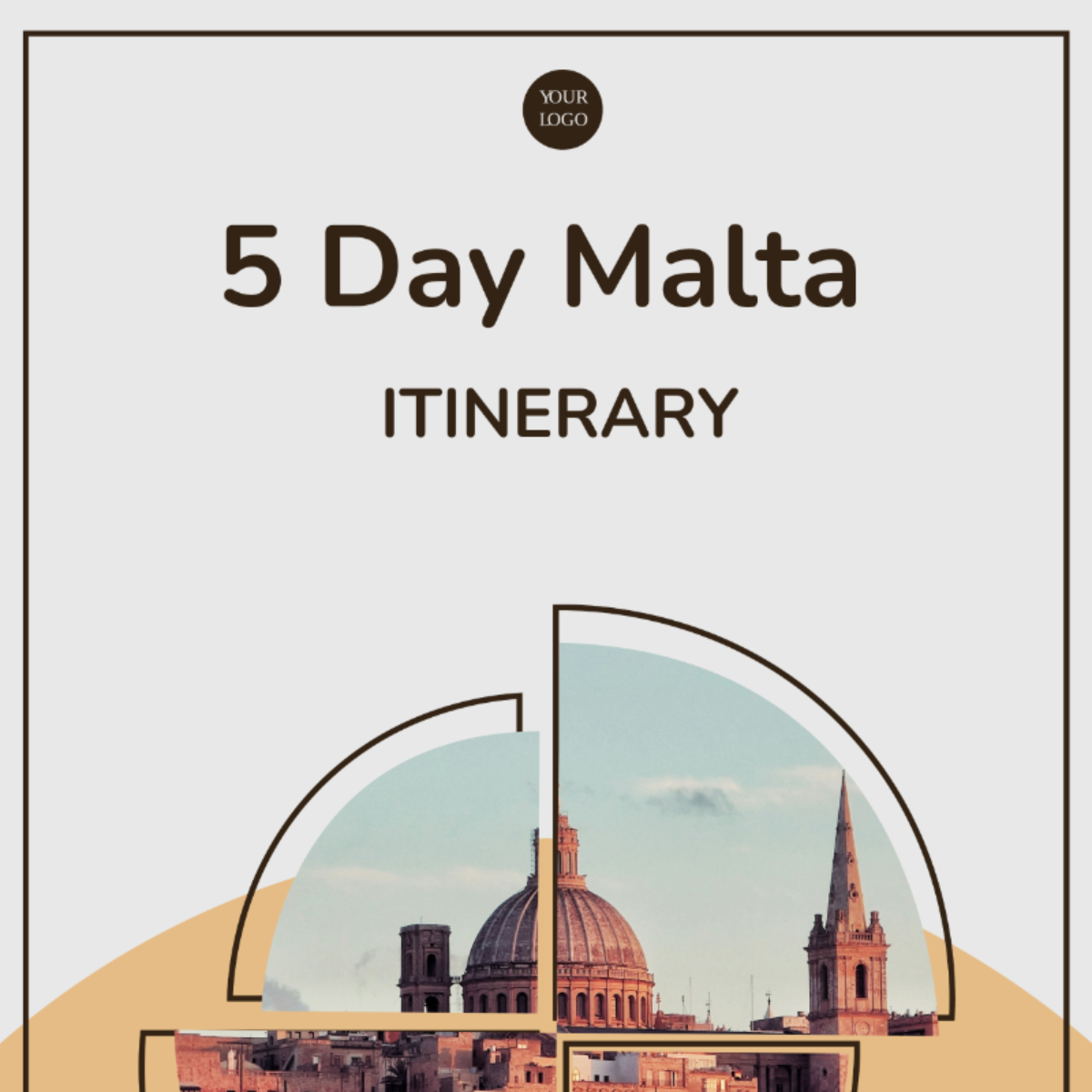 5 Day Malta Itinerary Template - Edit Online & Download