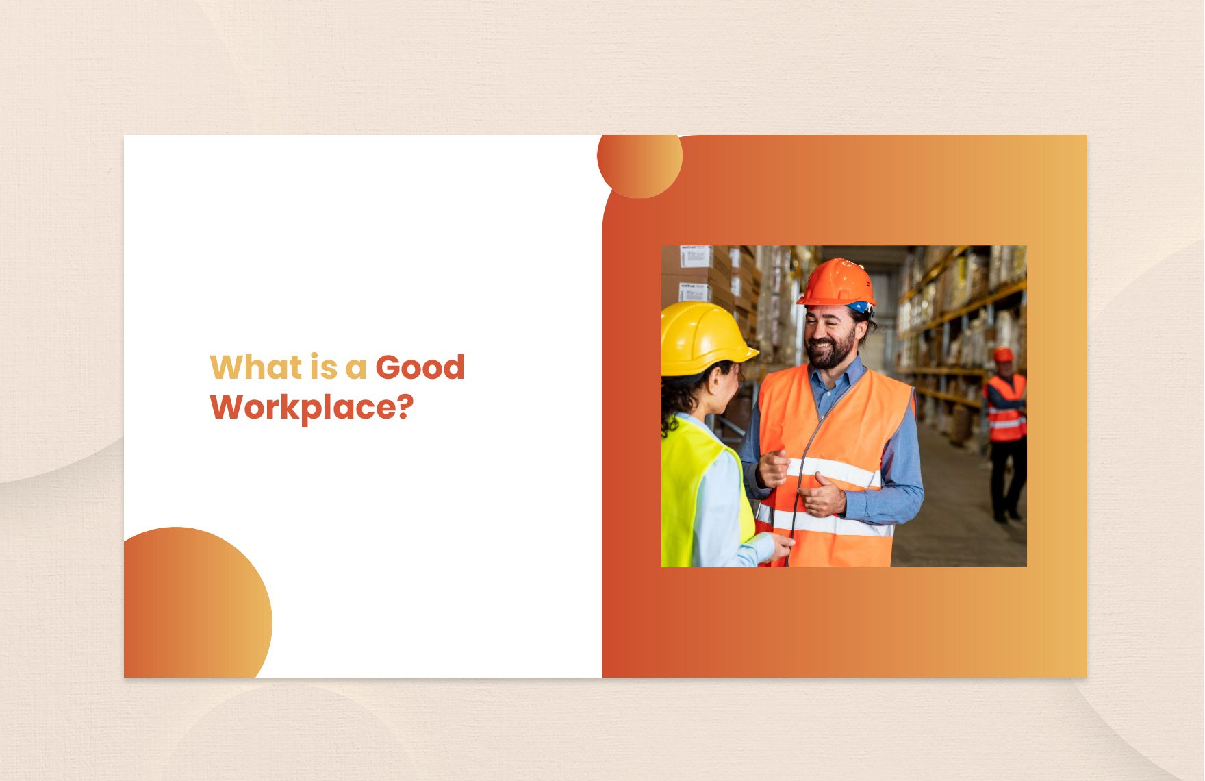 Workplace Safety and Risk Management Presentation Template