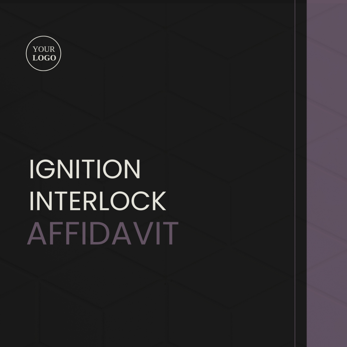Ignition Interlock Affidavit Template