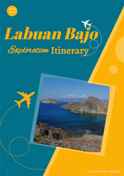 Free Labuan Bajo Itinerary Template to Edit Online