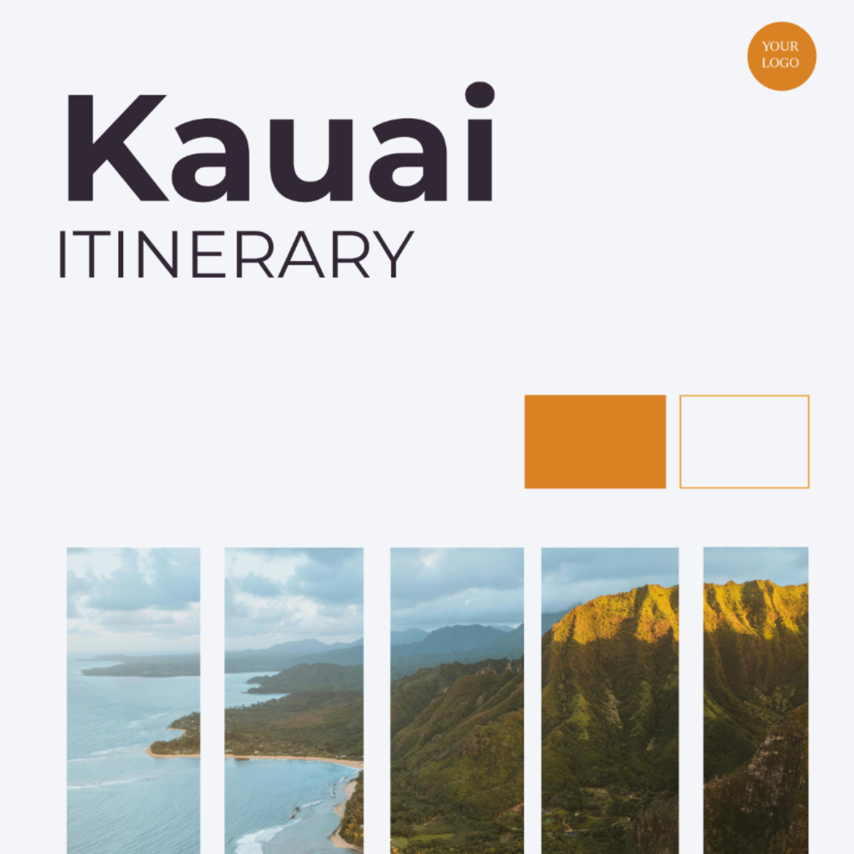 3 Day Kauai Itinerary Template - Edit Online & Download