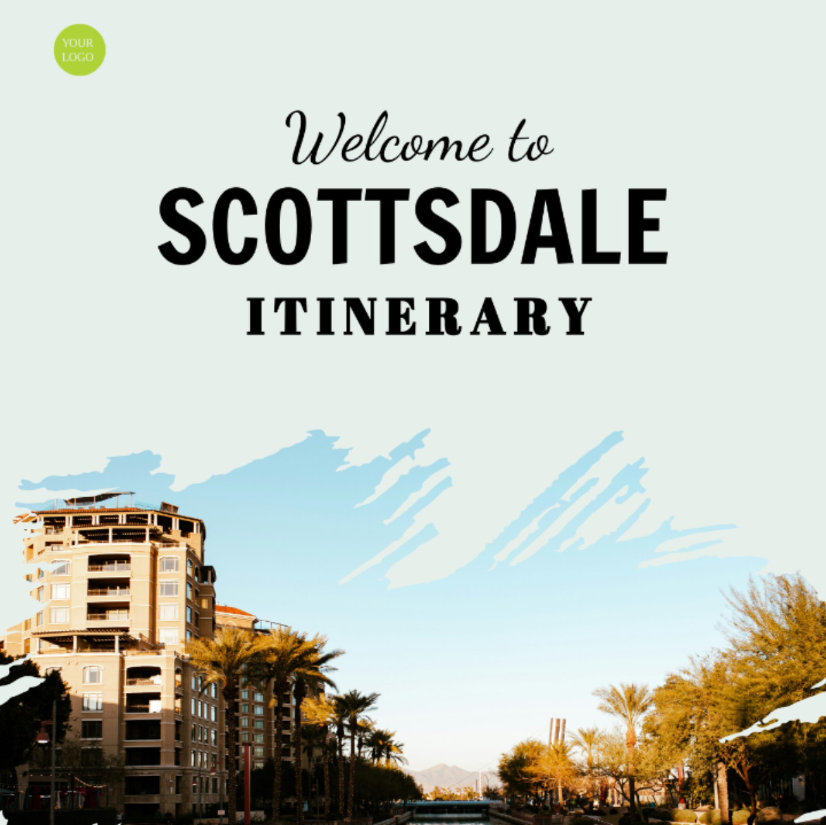 Scottsdale Itinerary Template - Edit Online & Download