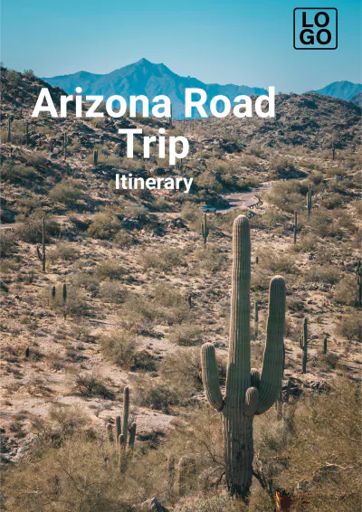 Free Arizona Road Trip Itinerary Template to Edit Online