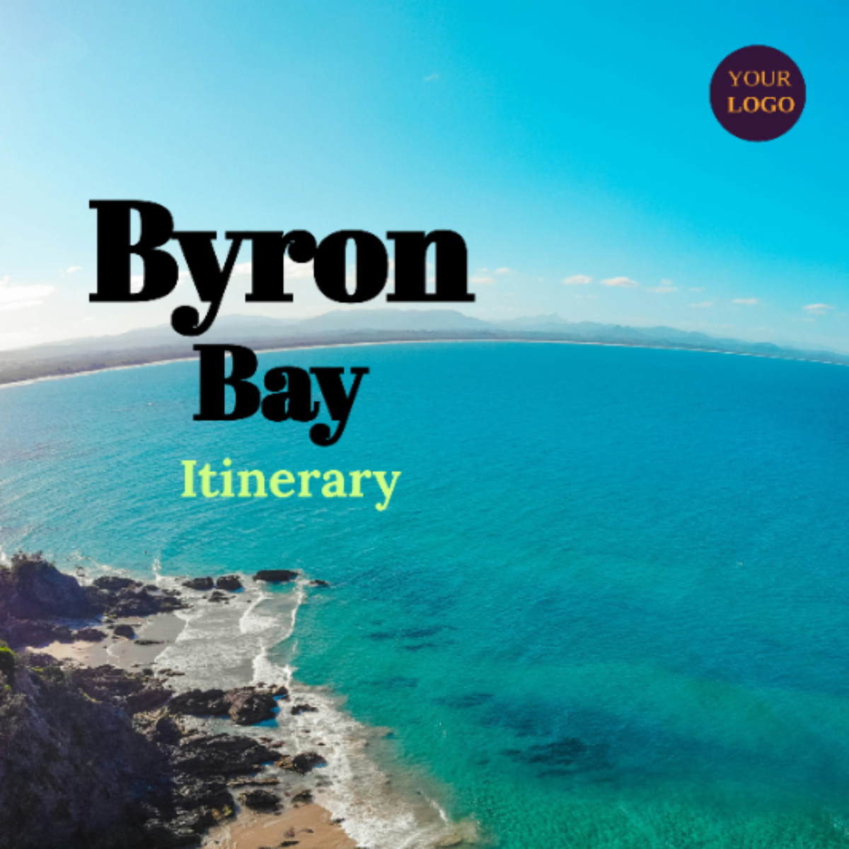 Byron Bay Itinerary Template - Edit Online & Download