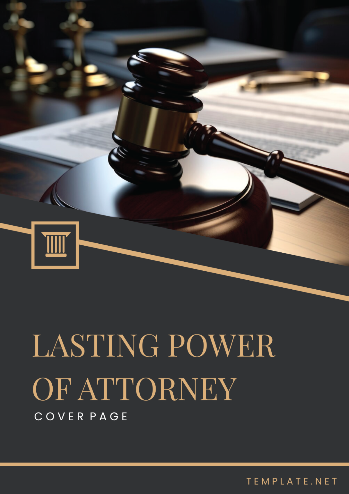 Lasting Power of Attorney Cover Page Template - Edit Online & Download ...