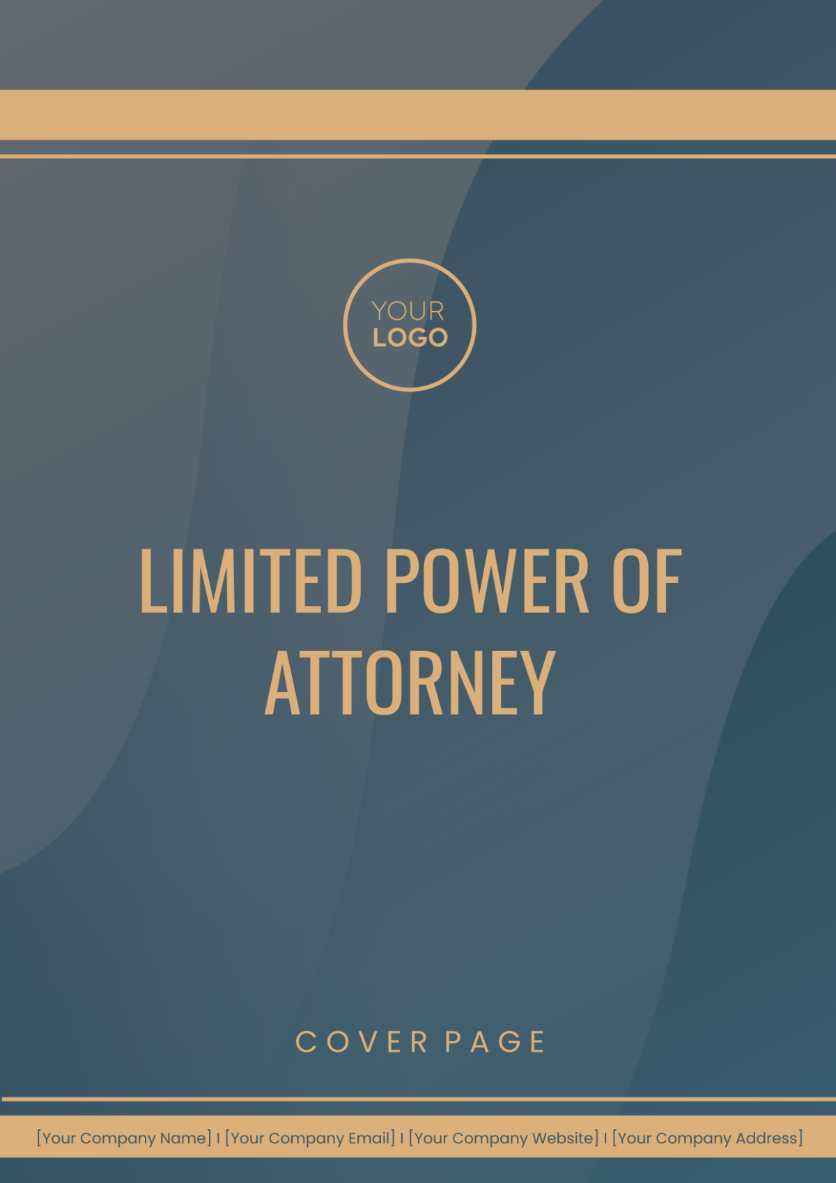 Limited Power of Attorney Cover Page