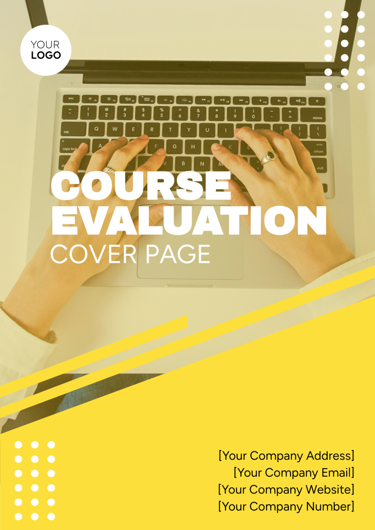 Course Evaluation Cover Page