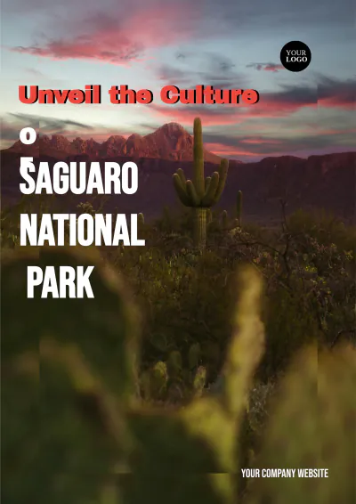 Free Saguaro National Park Itinerary Template to Edit Online