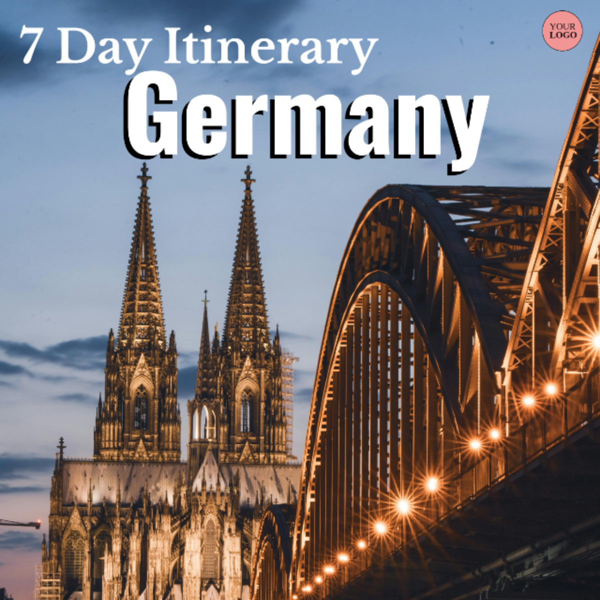 Germany By Train Itinerary Template - Edit Online & Download