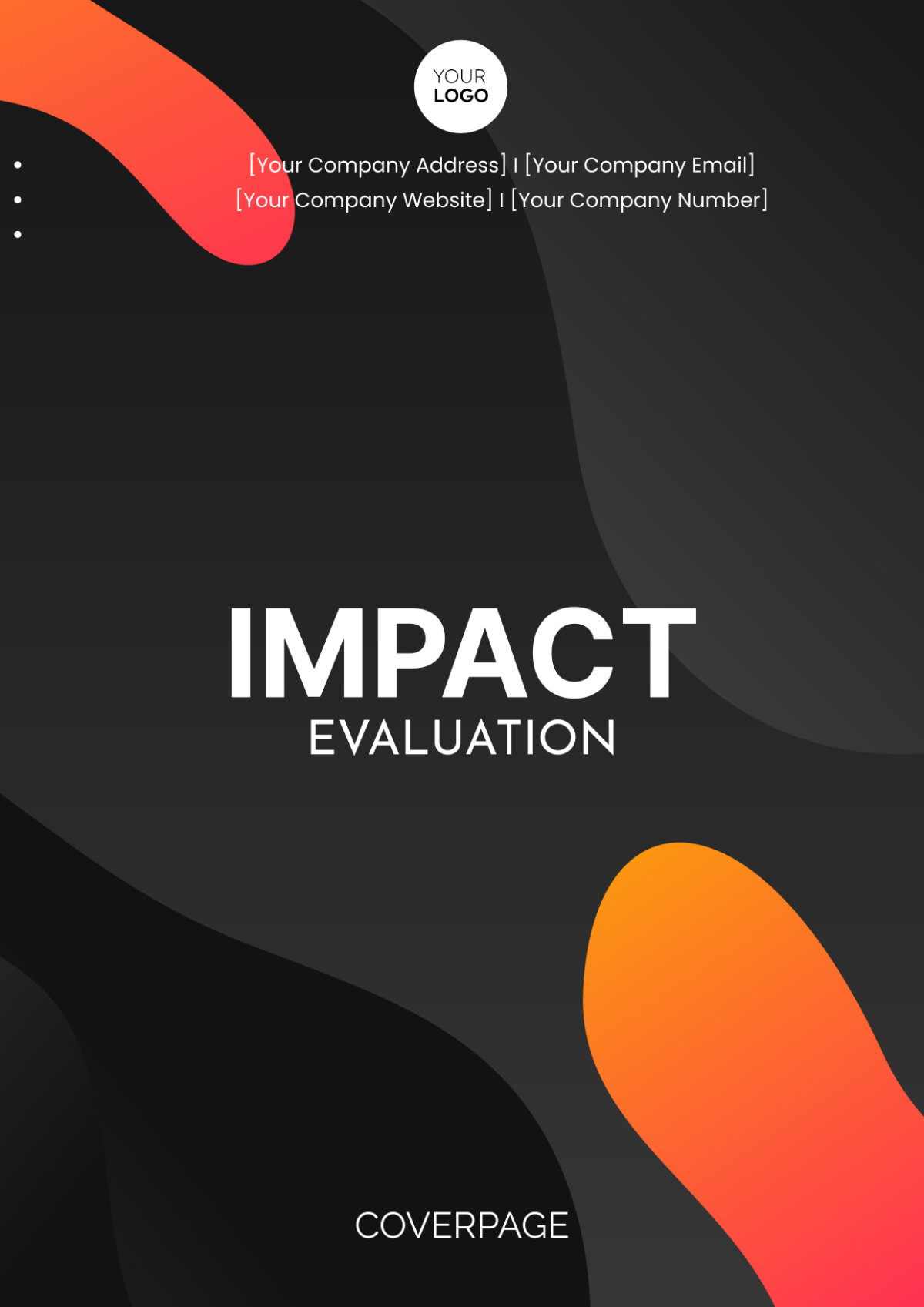 Impact Evaluation Cover Page