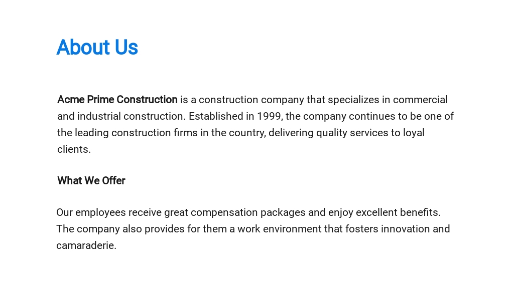 Free Construction Estimator Job Ad/Description Template 1.jpe